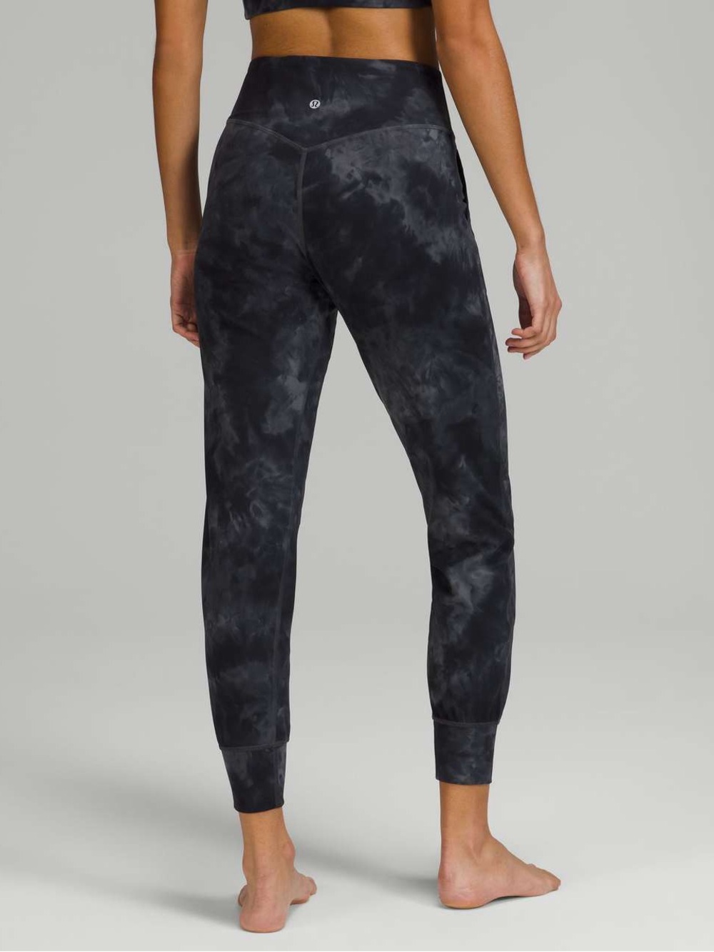 008. Lululemon Align HR Jogger SZ 6 Diamond Dye Pitch Grey Graphite Grey 29”